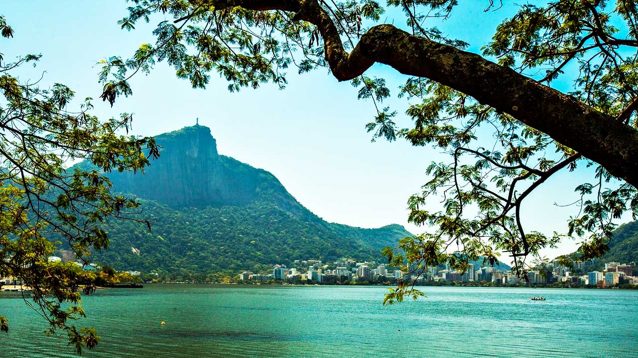 Lagoa Rodrigo de Freitas no Rio